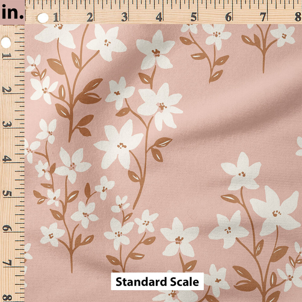 Ruler Scale for Boho Ivy (Pink) by Indy Bloom Design